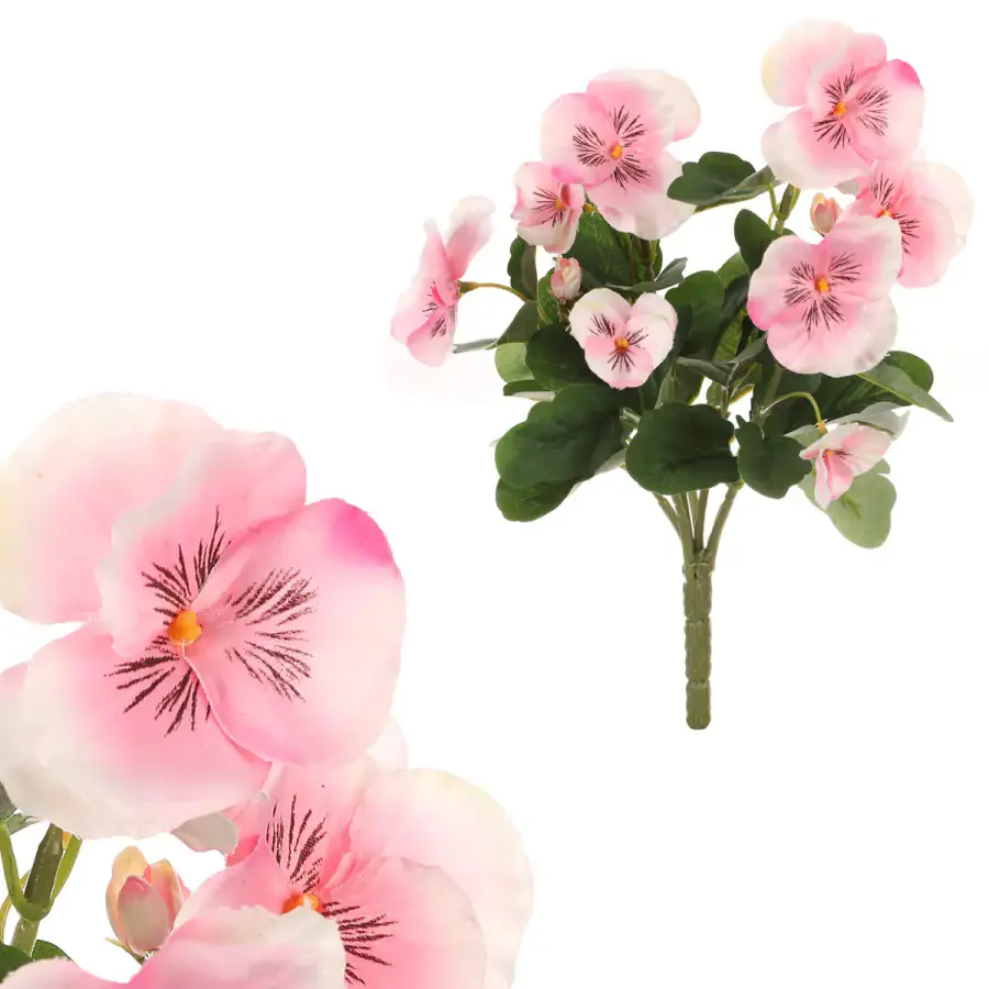 Autronic Maceška světle růžová KT7919