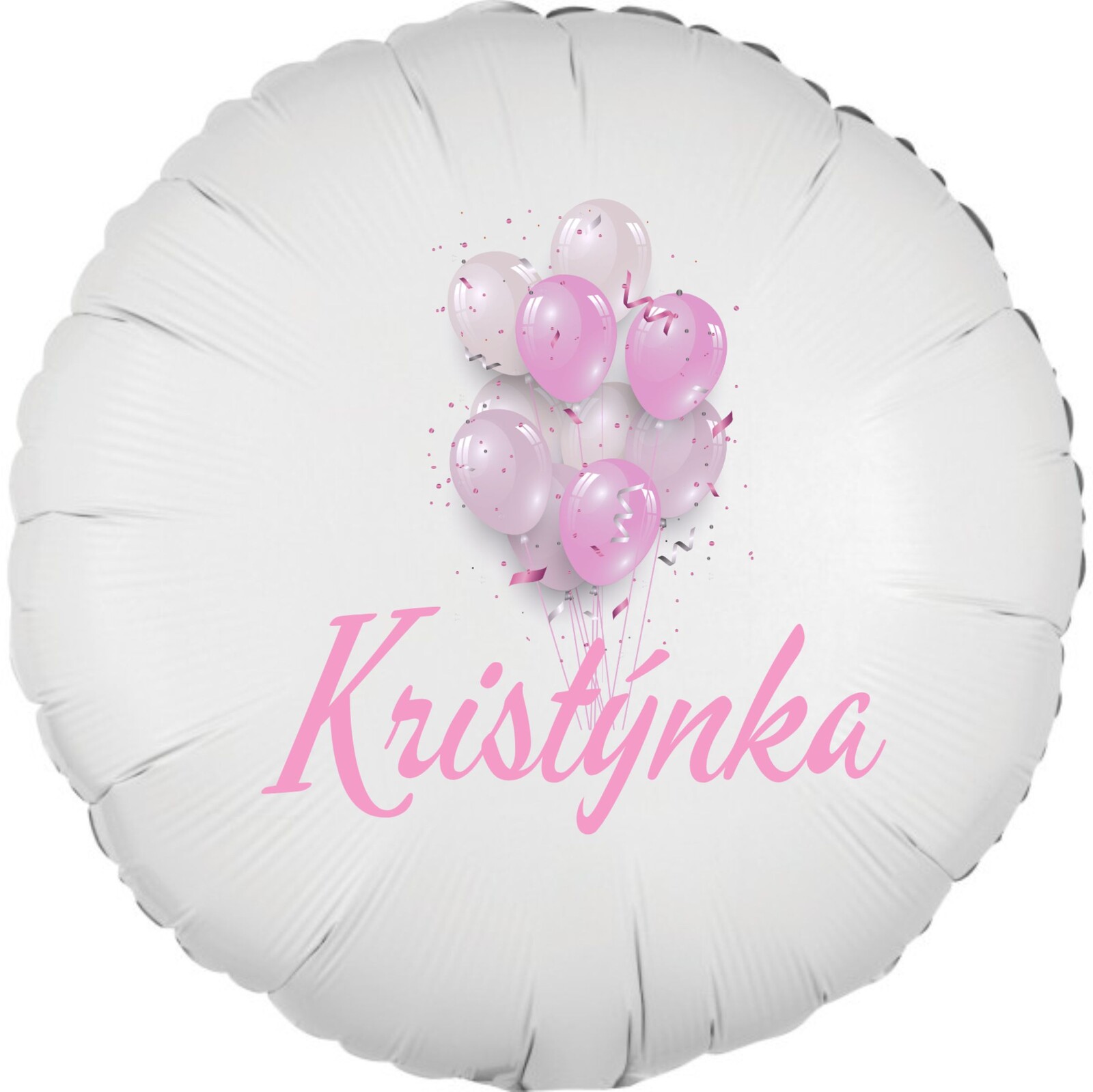 Kristýnka - balónek se jménem - Balonky.cz