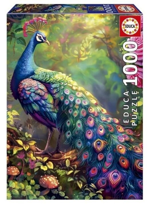 Puzzle Paví zahrada 1000 dílků