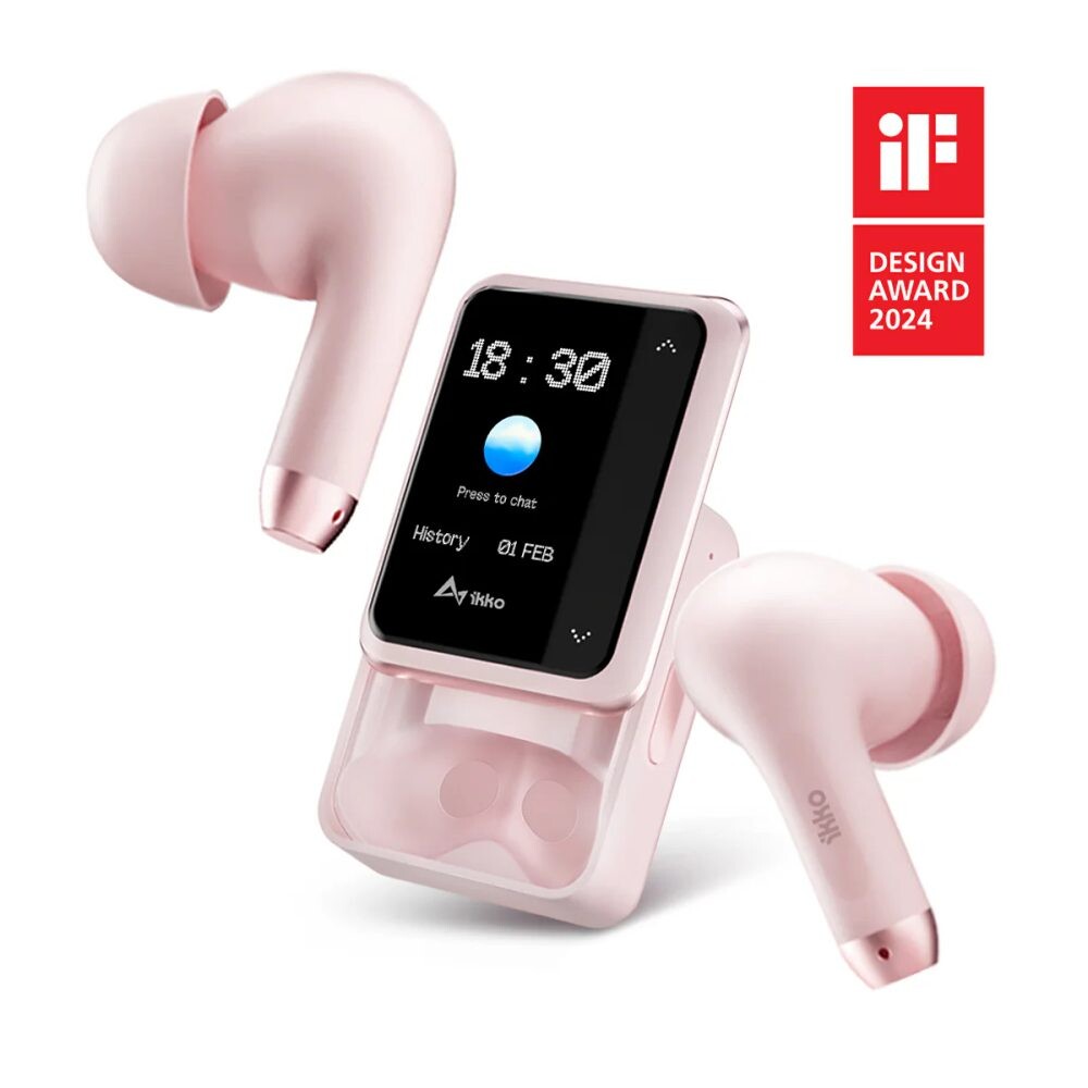 Ikko ActiveBuds AB02 - jemně růžová