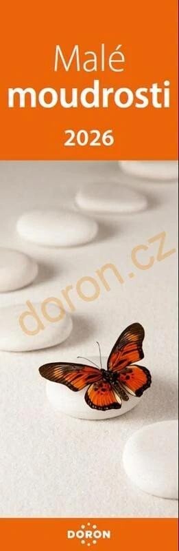 Kalendář záložkový 2026 - Malé moudrosti