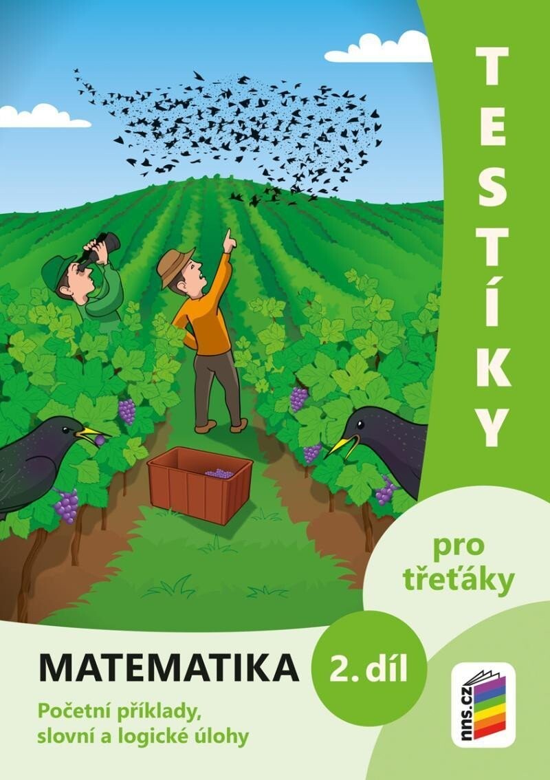 Testíky pro třeťáky – matematika, 2. díl (barevný pracovní sešit), 3.  vydání