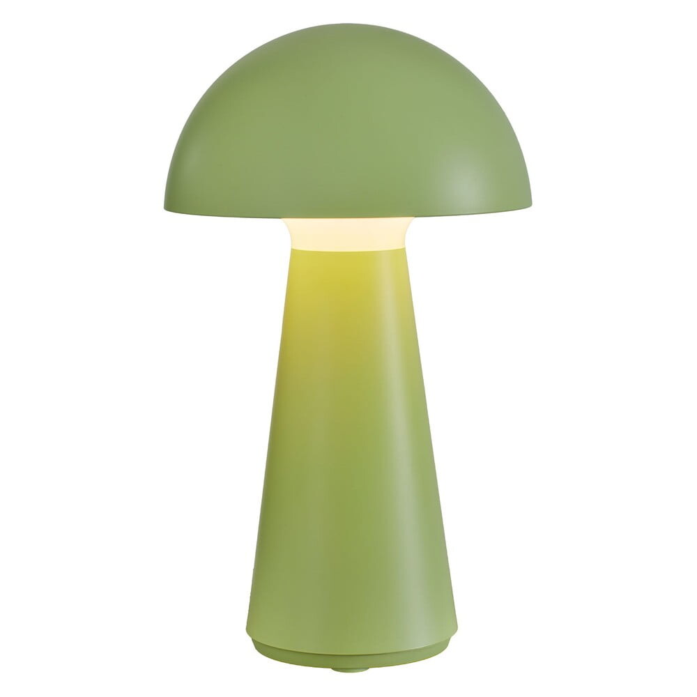 Zelená LED stolní lampa na dálkové ovládání (výška 28 cm) Sam – Sirius