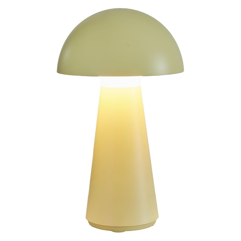 Žlutá LED stolní lampa na dálkové ovládání (výška 28 cm) Sam – Sirius