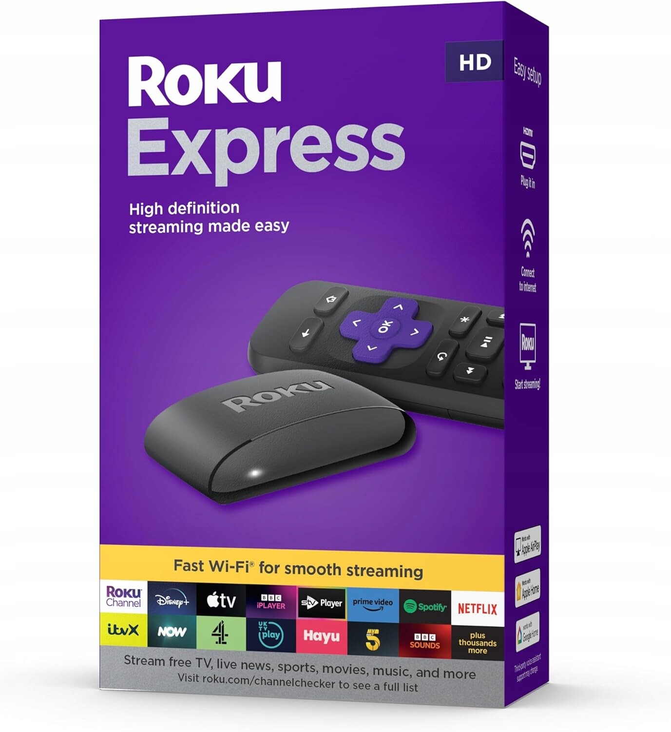 Přehrávač Roku Express Hd Netflix Disney Amazon Prime Video