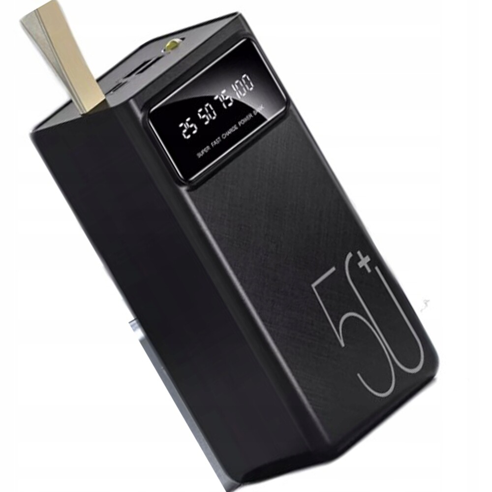 Powerbanka R2 Invest 80000 mAh antracitová Power Bank 2xUSB Usb-c Výkonná