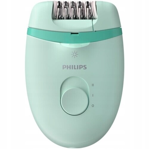 Depilátor Philips BRE265 pro bikiny a nohy, 2 rychlosti, zelený