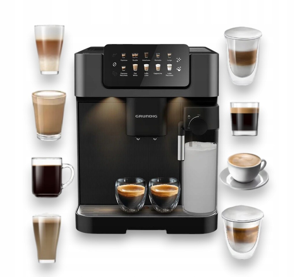 Automatický automatický kávovar Grundig Kva 7230 1350 W černý