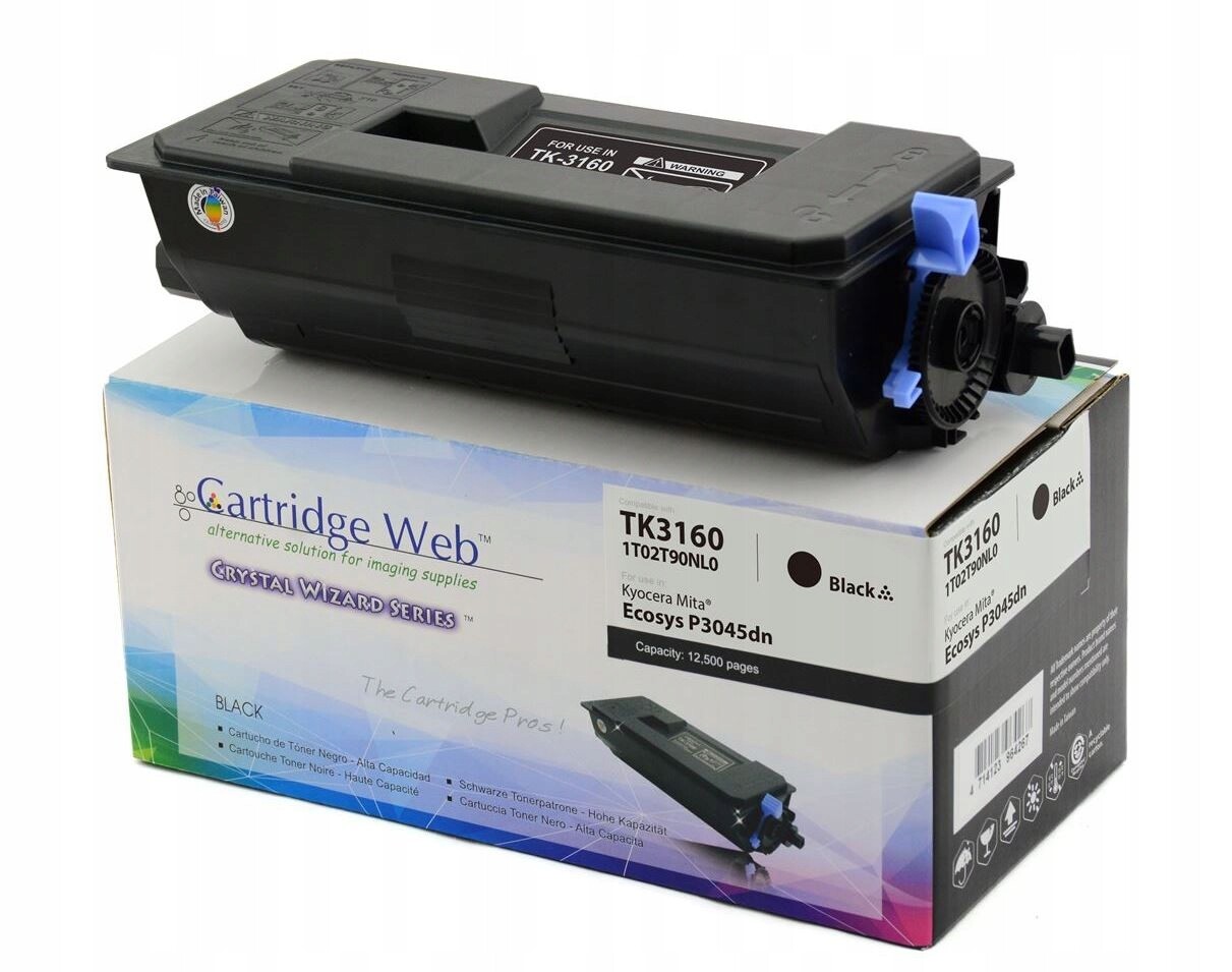 Cartridge Web Černý Kyocera TK3160 TK-3160