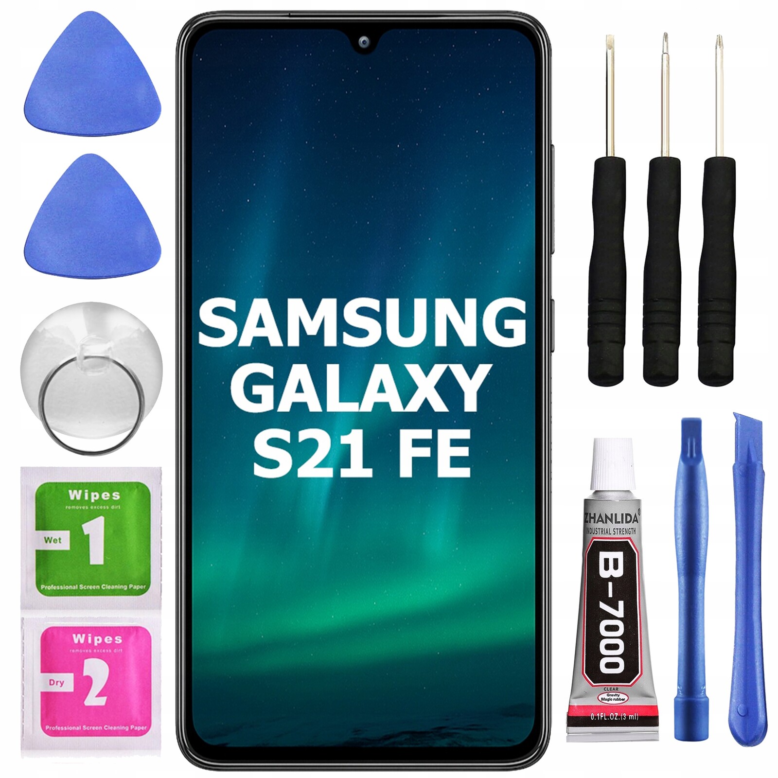 Displej Pro Samsung Galaxy S21 Fe 5G Rámeček Oled Nástroje Návod