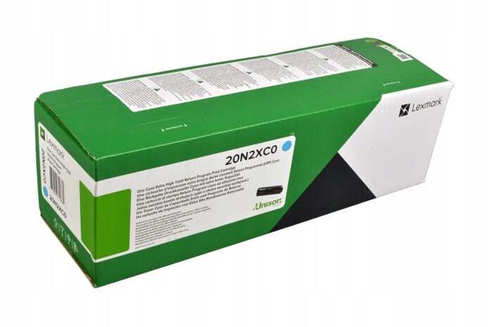 Originální toner Cyan Lexmark CS431 CX431 (20N2XC0)