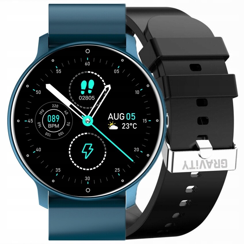 Chytré Hodinky Unisex Gravity GT1-9 Pro – Bluetooth Hovory, Přídavný Pásek