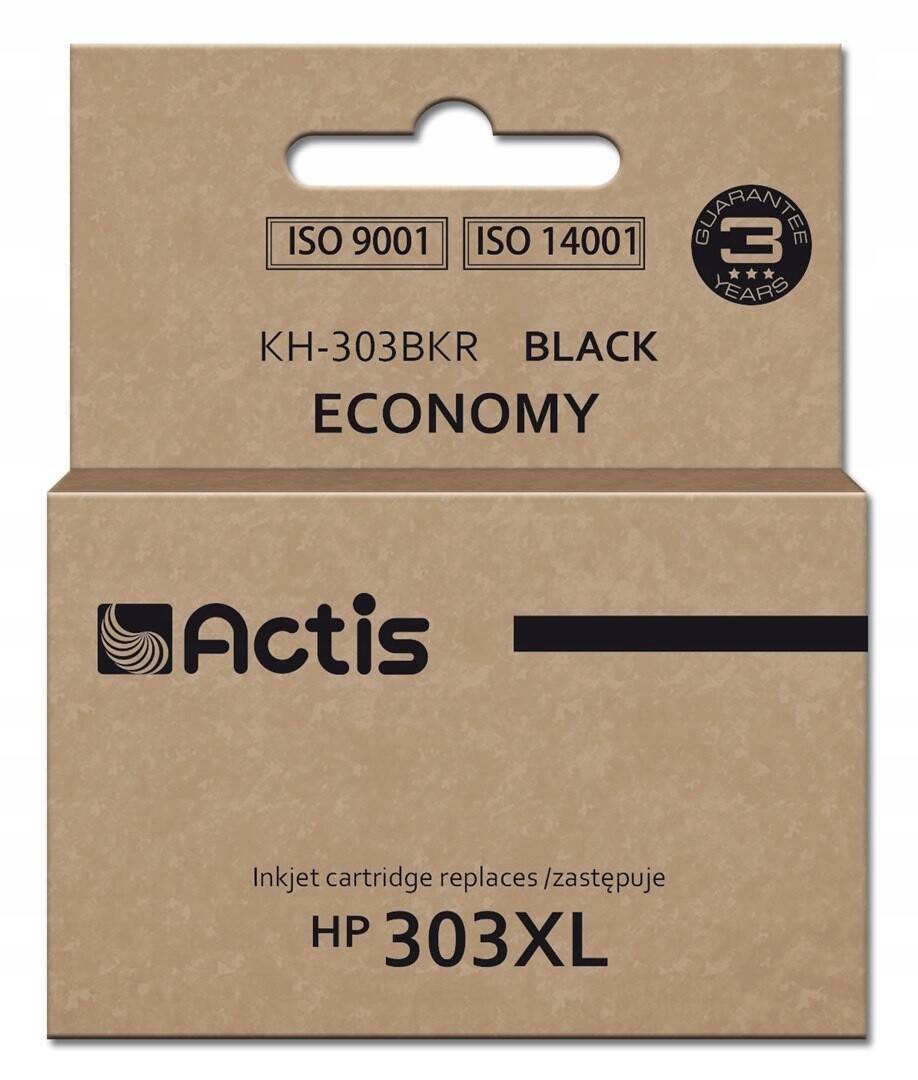 Actis KH-303BKR Inkoust (náhradní náplň Hp 303XL T6N04AE; Premium; 20 ml; 600 stran;