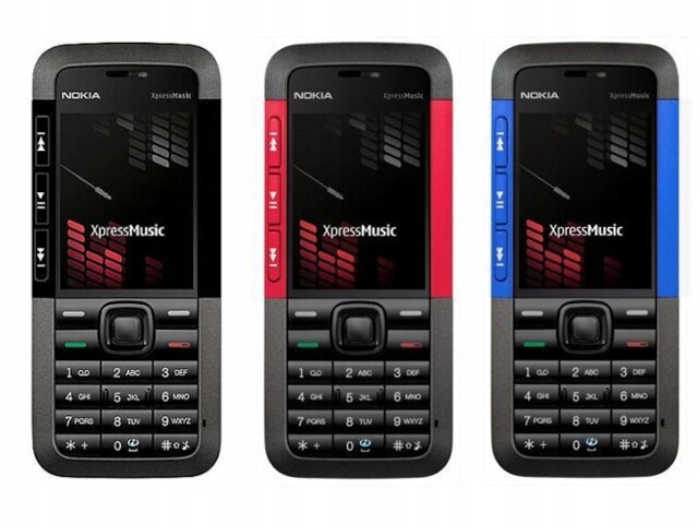 Nová Nokia 5310 Xpress Music Akce 3 Barvy
