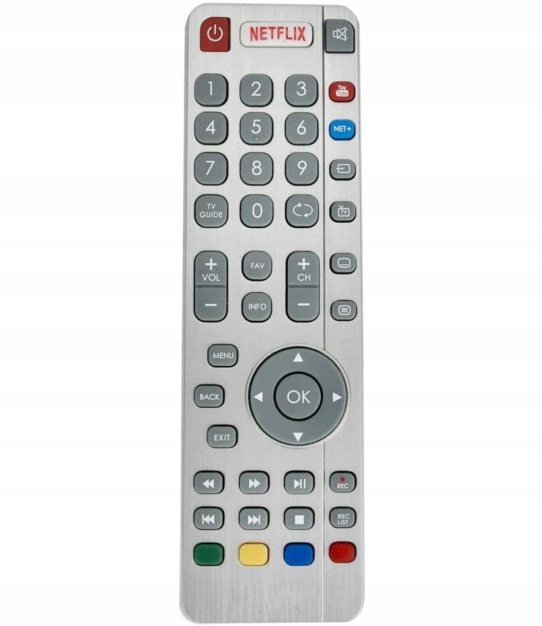 Dálkový Ovladač Pro Tv Sharp Aquos Smart Tv Univerzální Rf