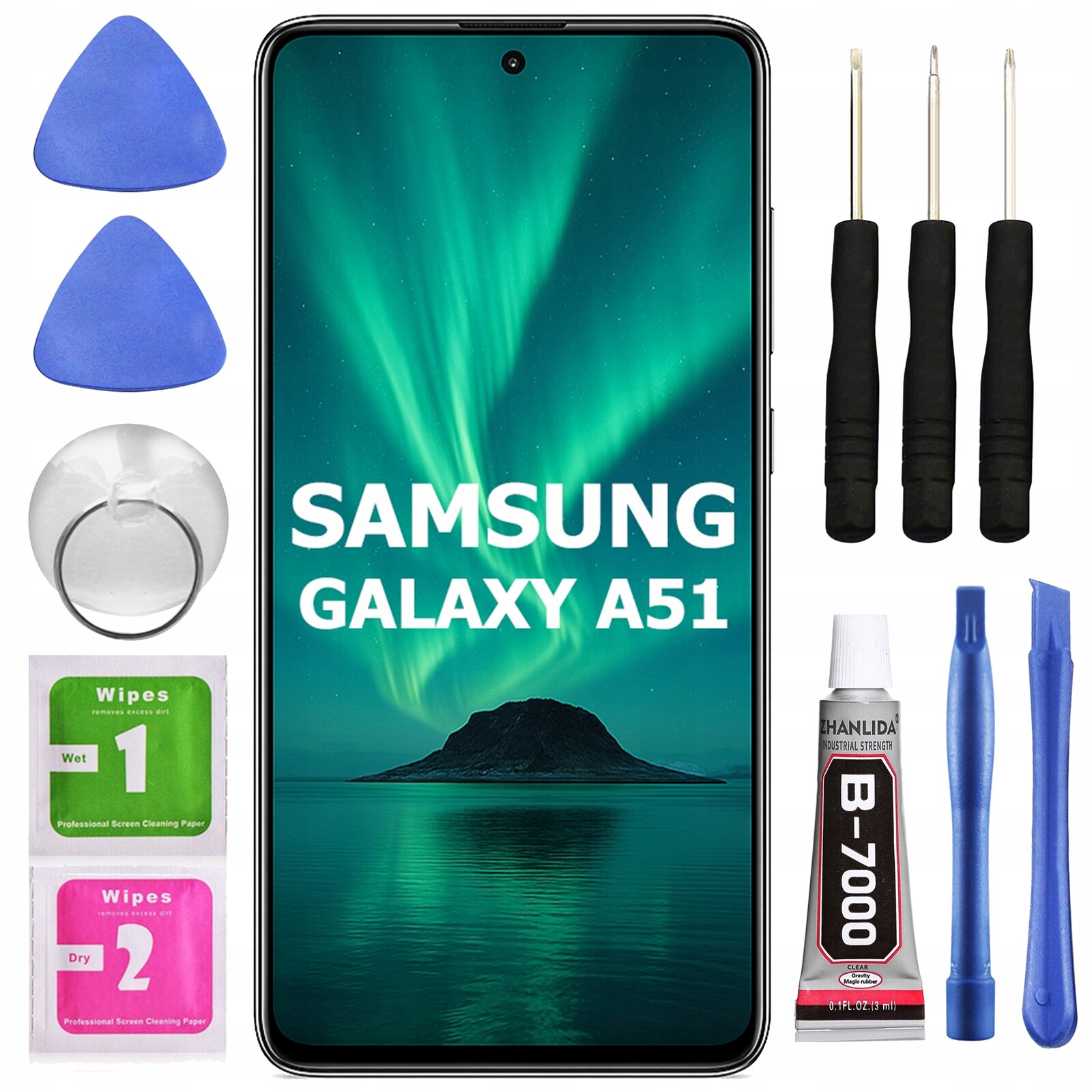 Displej Pro Samsung Galaxy A51 Rámeček Oled 6.50