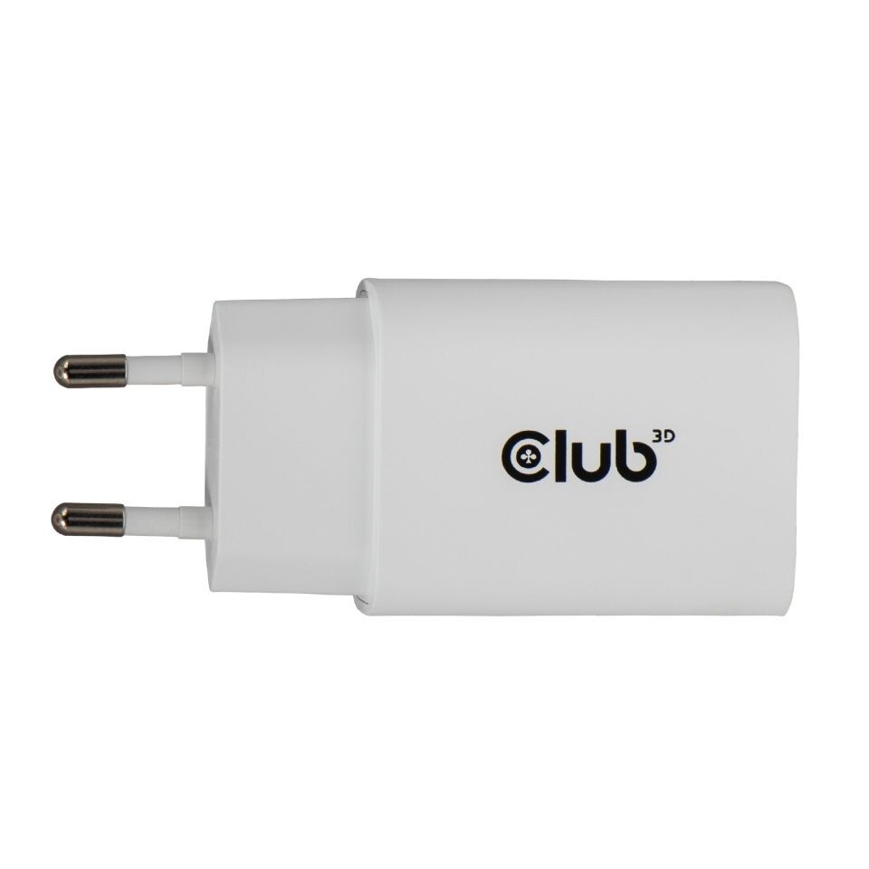 Club3D Nabíječka Usb-c Power Delivery 15V/2A, 2-pack, bílá (CAC-3020)