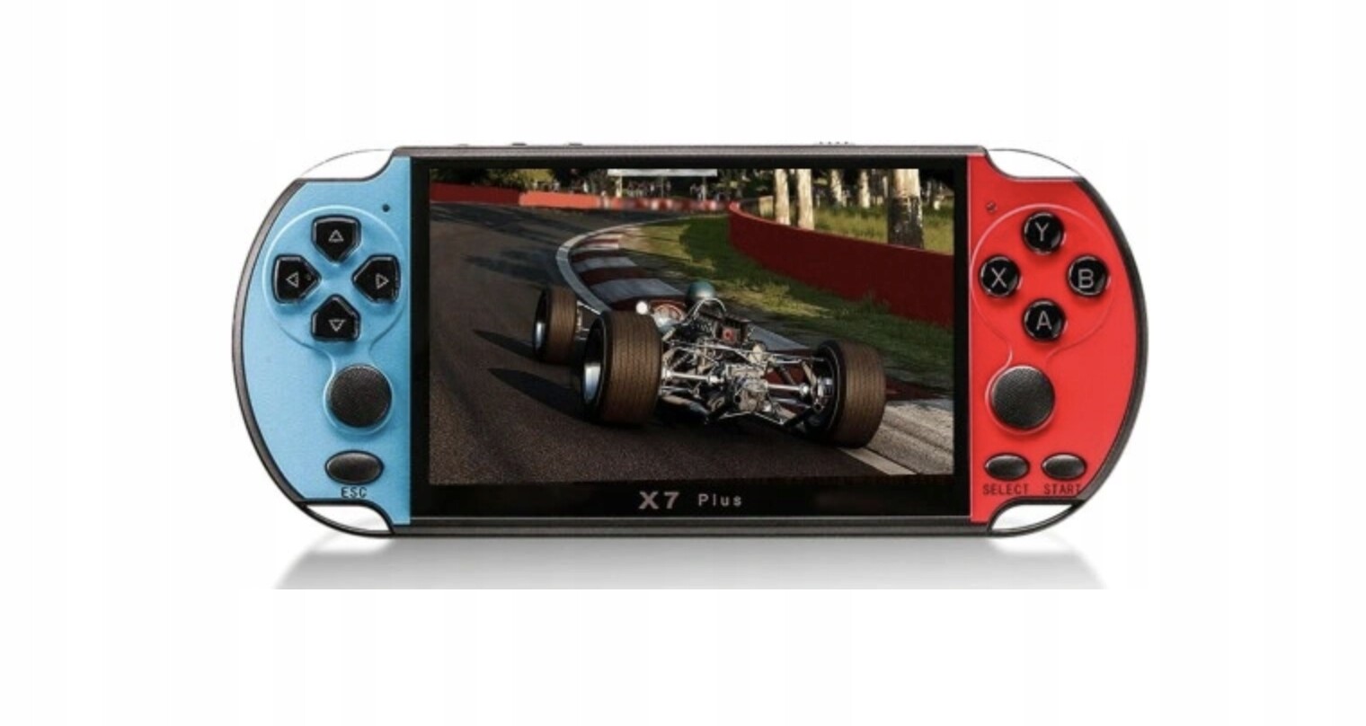 Přenosná herní konzole Retro X7 Plus 5.1palcový Hd 8 Gb 1000 her