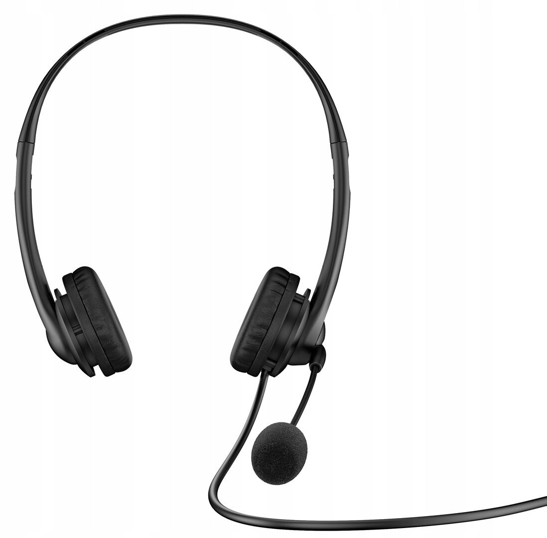 Sluchátka s mikrofonem Hp Stereo Usb Headset G2 kabelová černá 428H5AA