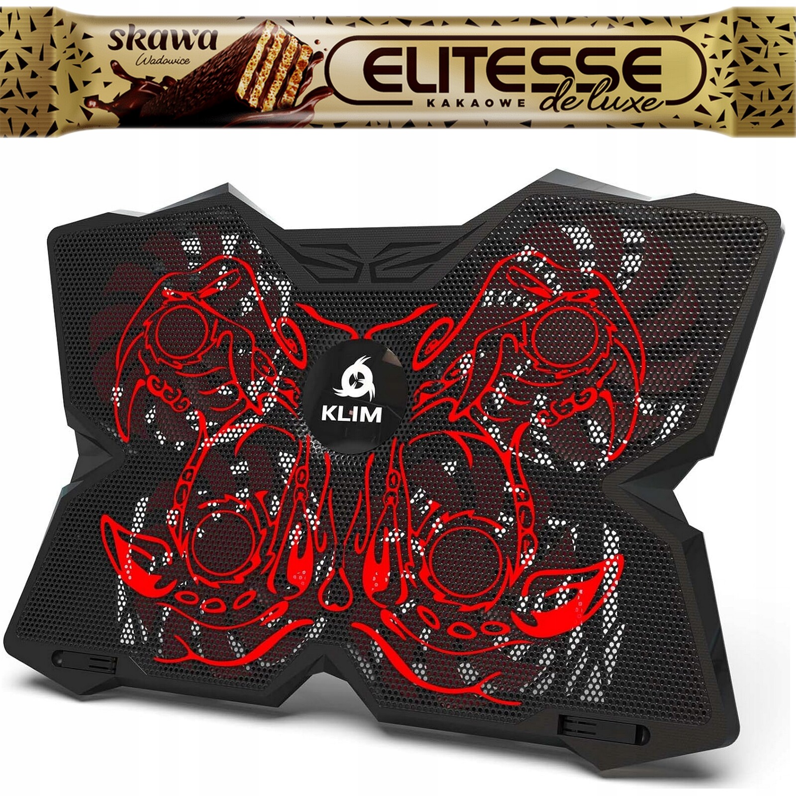 Chladicí podložka pro notebooky Klim Wind 48,3 cm (19