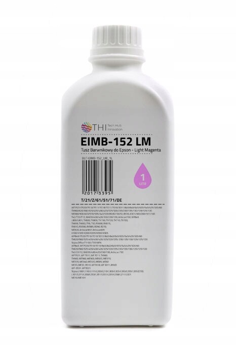 Lahev Light Magenta Epson 1L Barvivo se zvýšenou hustotou Ink-mate