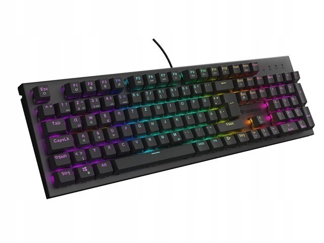 Genesis Thor 303 klávesnice Gaming Usb Qwertz němčina černá