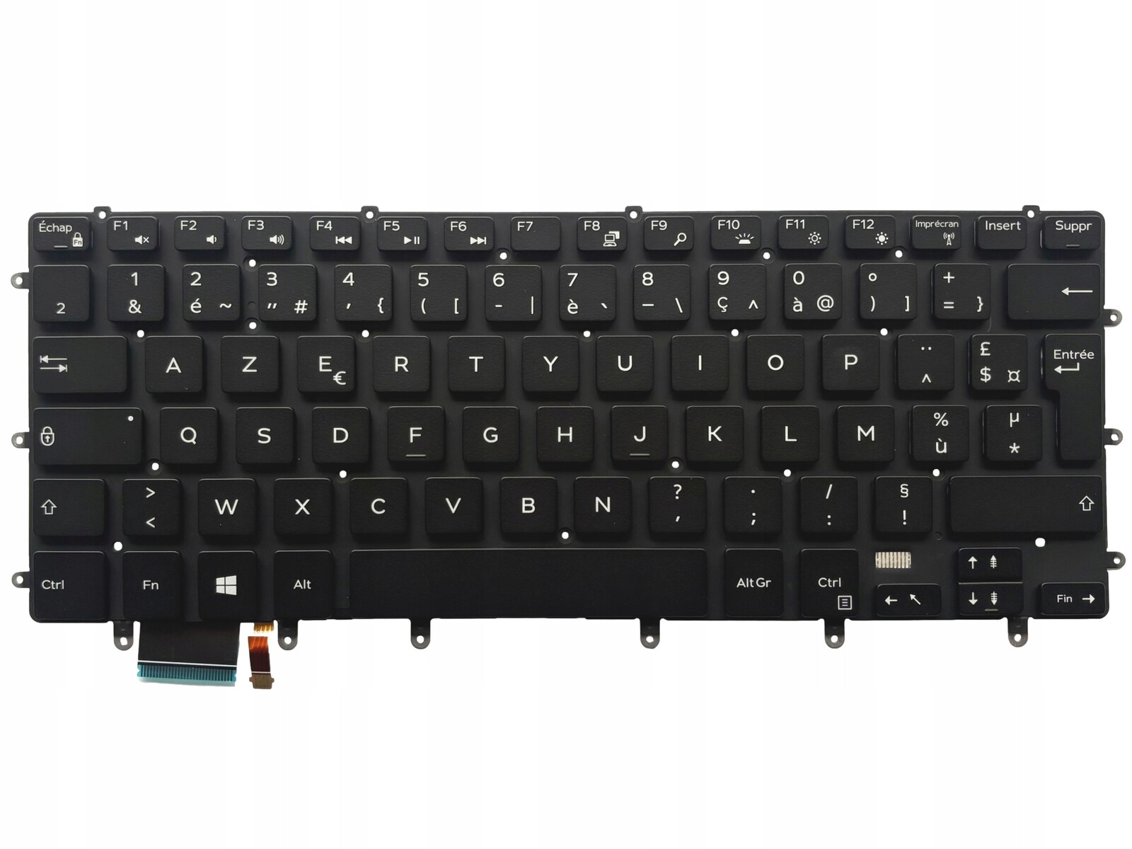 Klávesnice Dell Xps 15 9550 9560 5510 5520 7558 7568 7579 Led Originál Fr