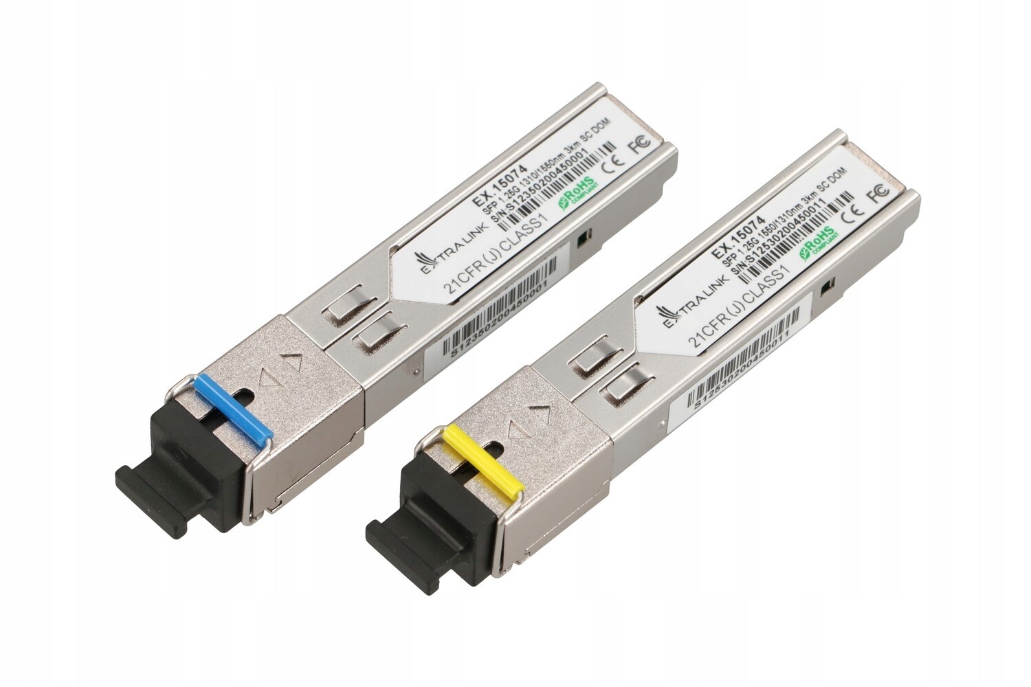 Sfp modul Extralink 1,25G Wdm, 3 km, Sc, pro HP/Aruba