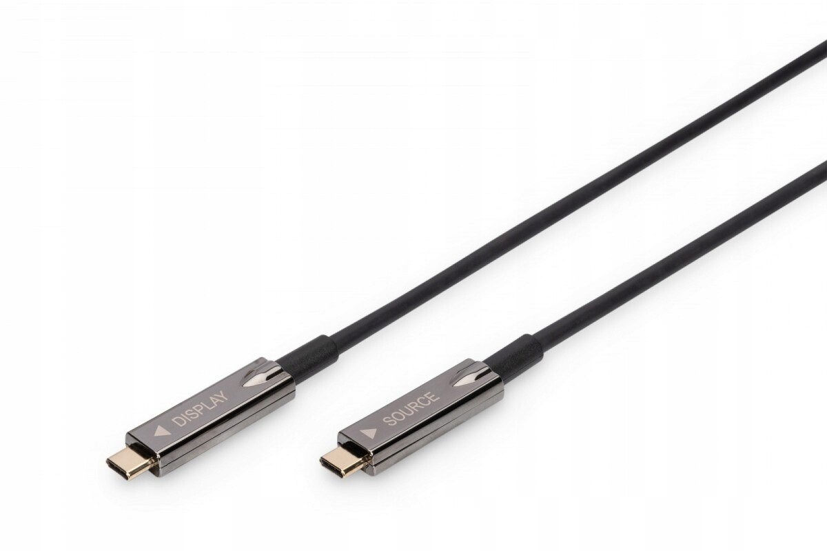 Hybridní propojovací kabel Aoc Usb 3.1 Typ C/usb Typ C 4K 60 Hz 15 m