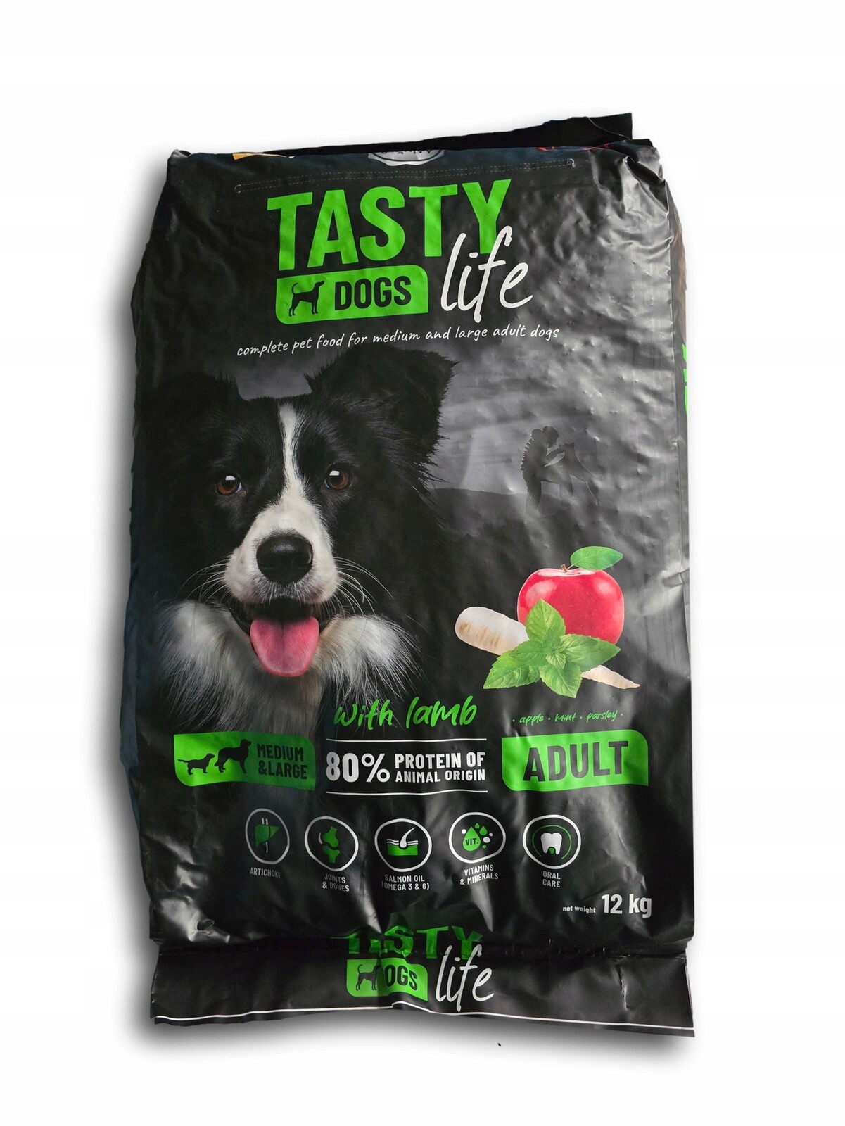 Krmivo Tasty Dogs Life s jehněčím masem 12 kg BioFeed pro psa Labradorský ovčák
