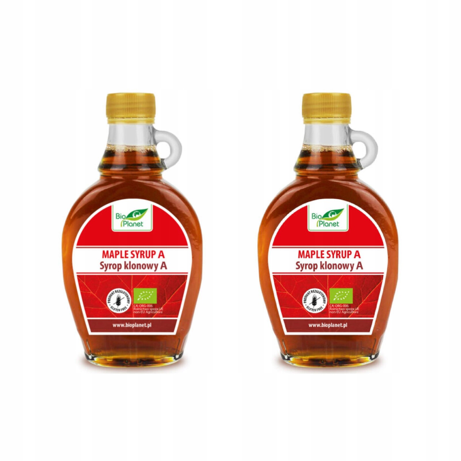 2x Javorový sirup A bezlepkový Bio 330 g (250 ml) Bio Planet