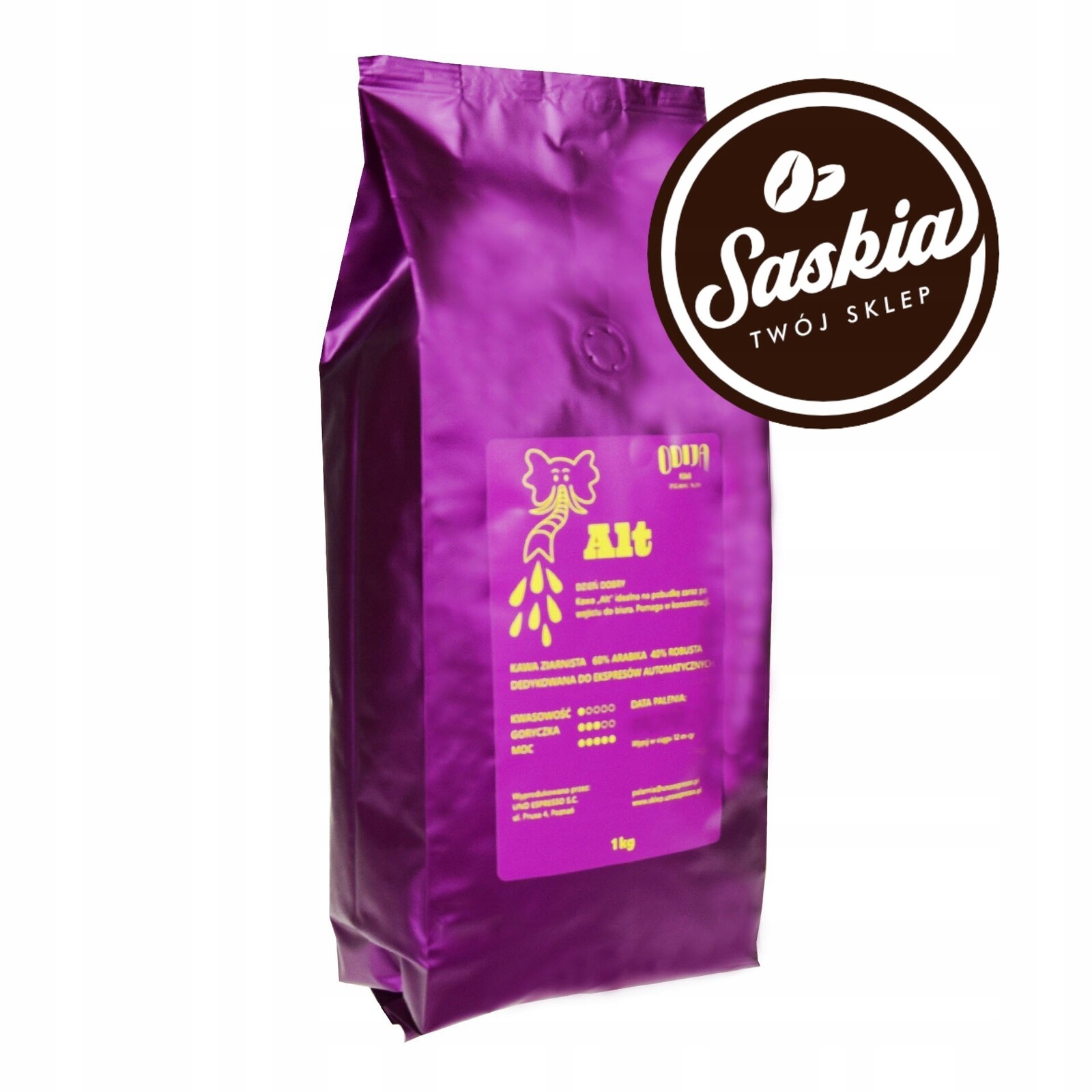 Káva Alt 1kg Odija do kávovaru Arabika a Robusta