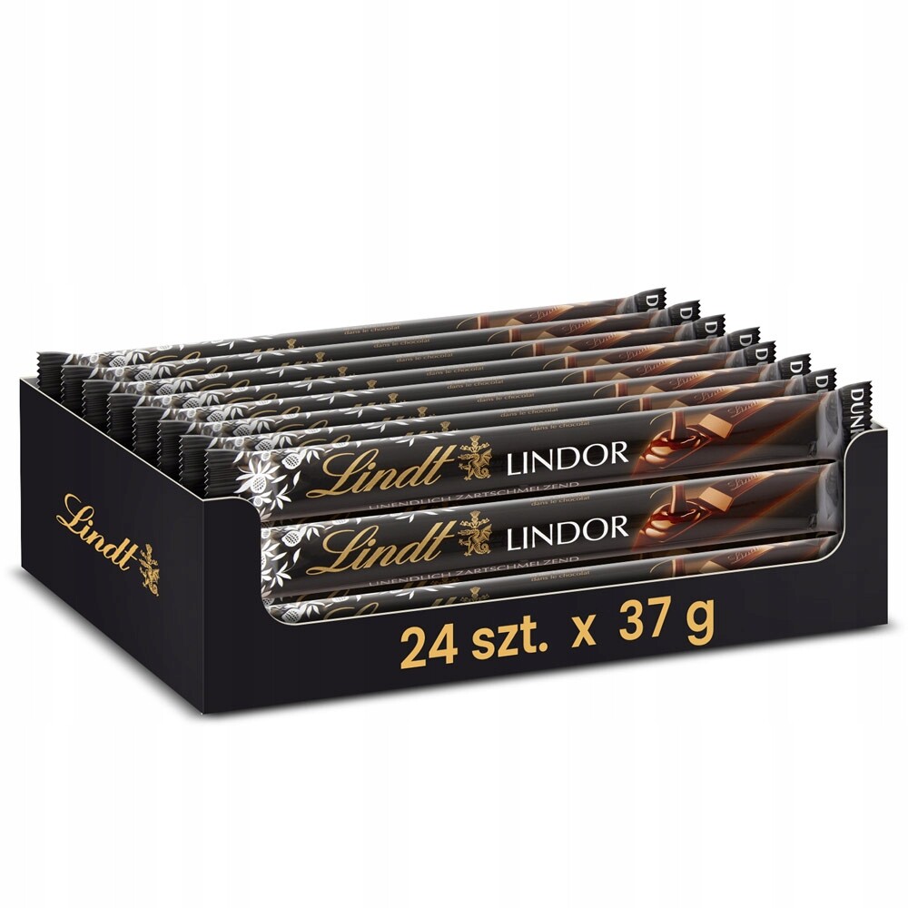 Sada Lindt Lindor tyčinka 60% kakao 37 g x 24 ks