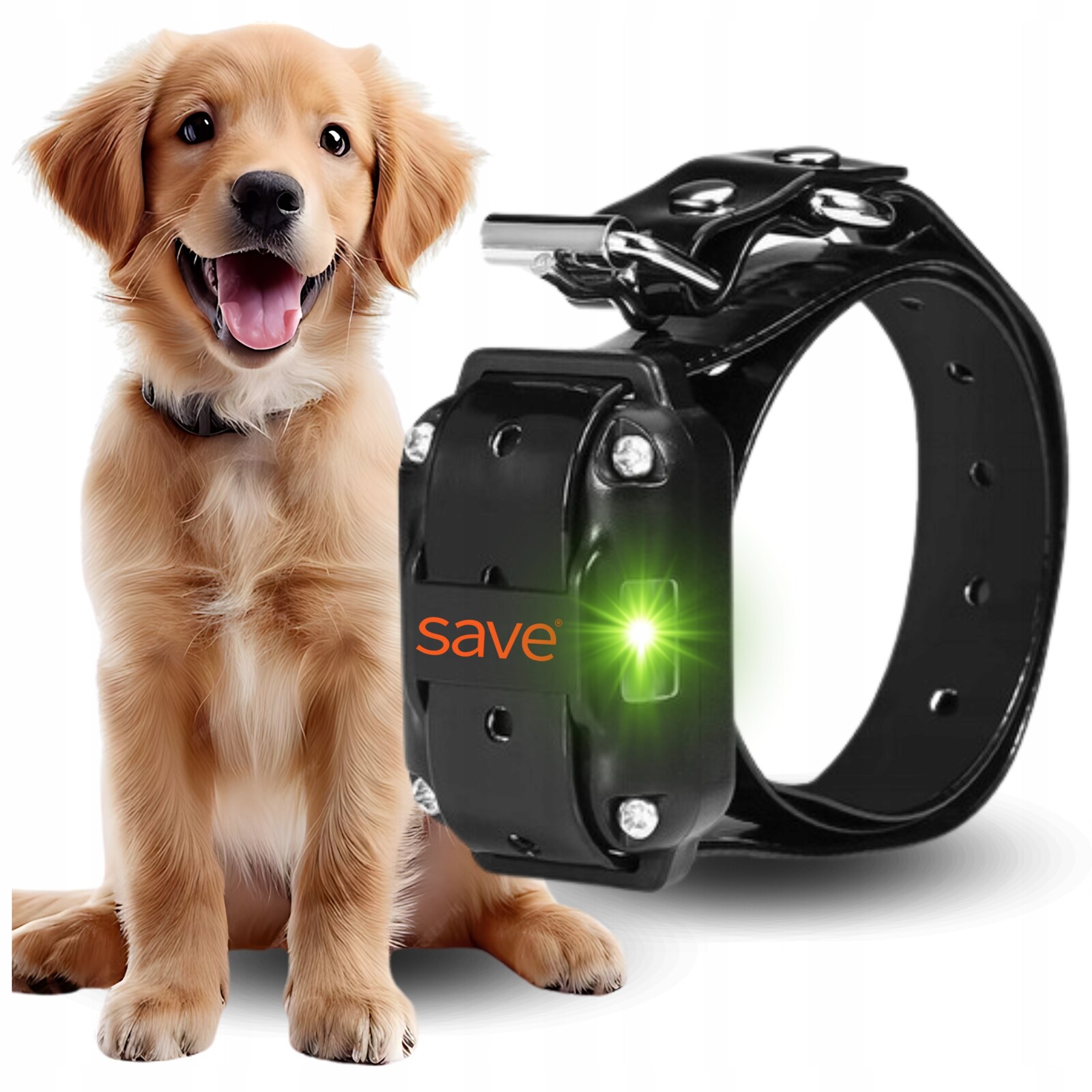 Elektrický obojek pro psa z ekologické kůže S Doplňkovým Vysílačem pro R88