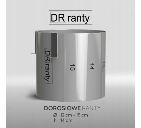 Forma Rd kulatý 12-15 cm stupnice 14 cm Dospělé