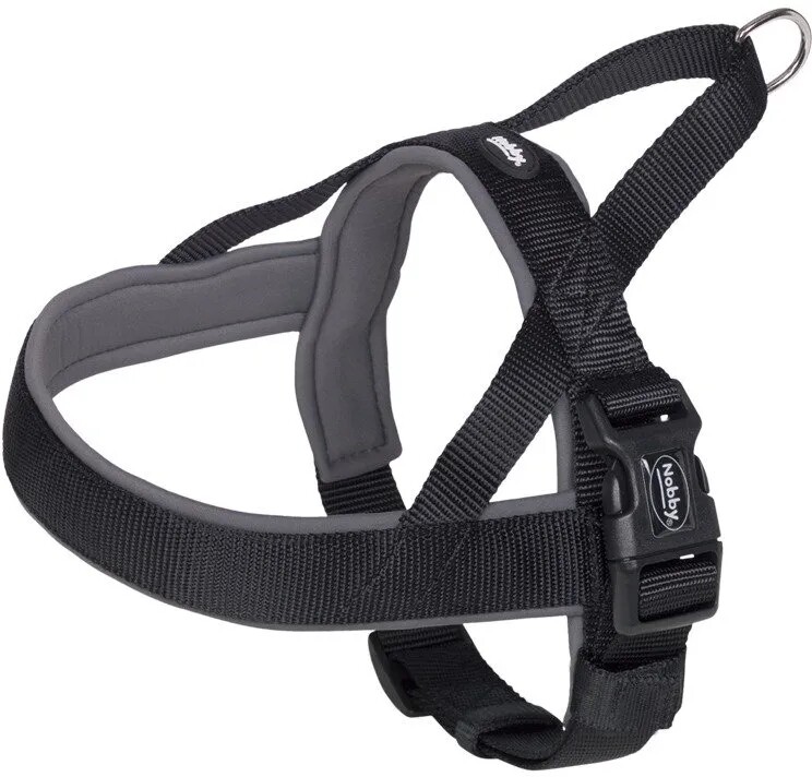 Nobby Classic Preno Postroj L Černý 60-76cm; 25/35