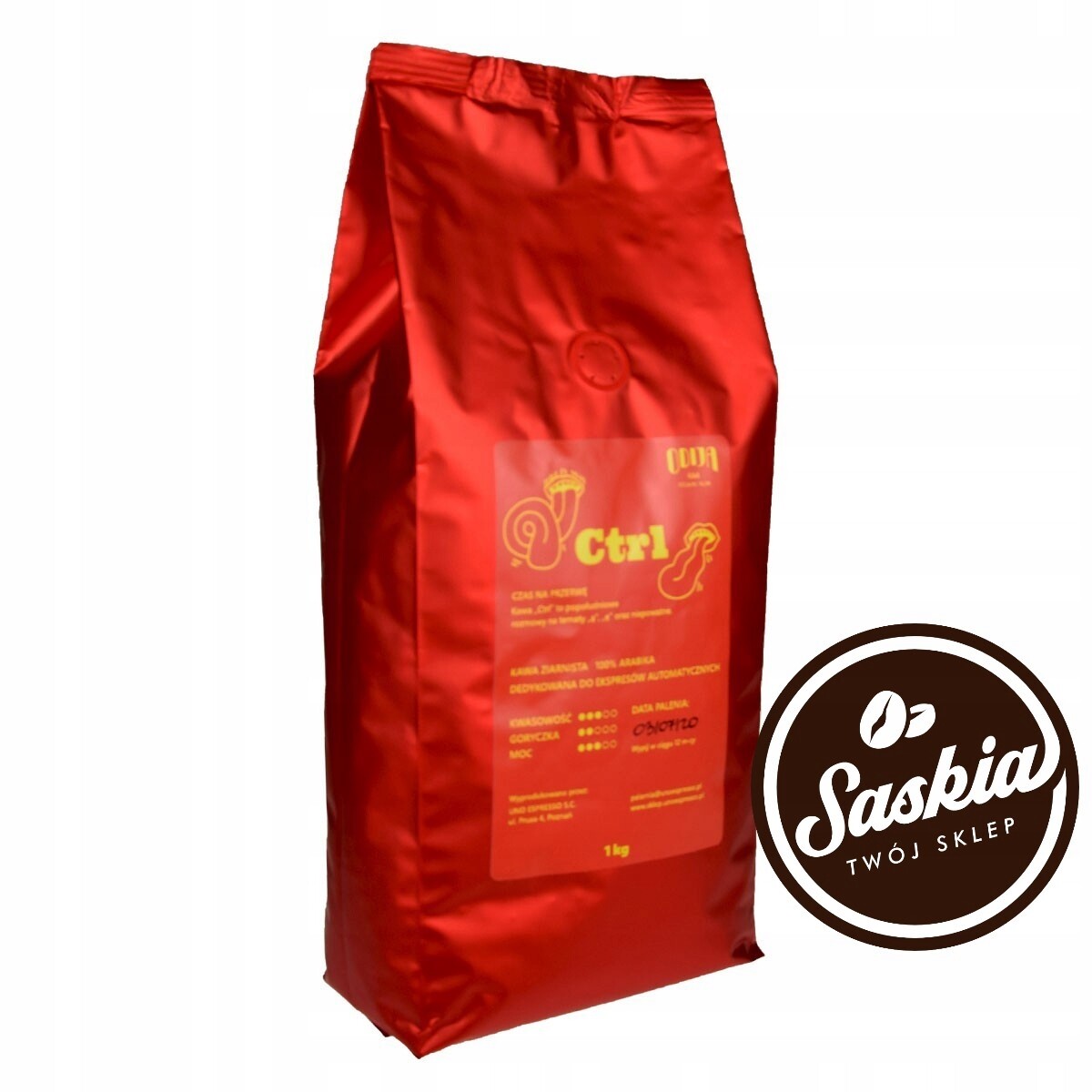 Káva Ctrl Odija Control do kávovaru 1kg