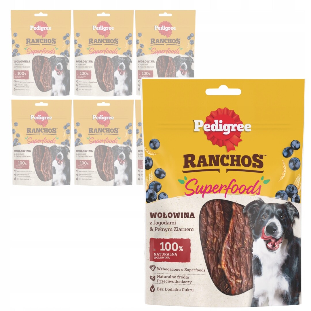 Pedigree Ranchos Superfoods - Hovězí 70 g