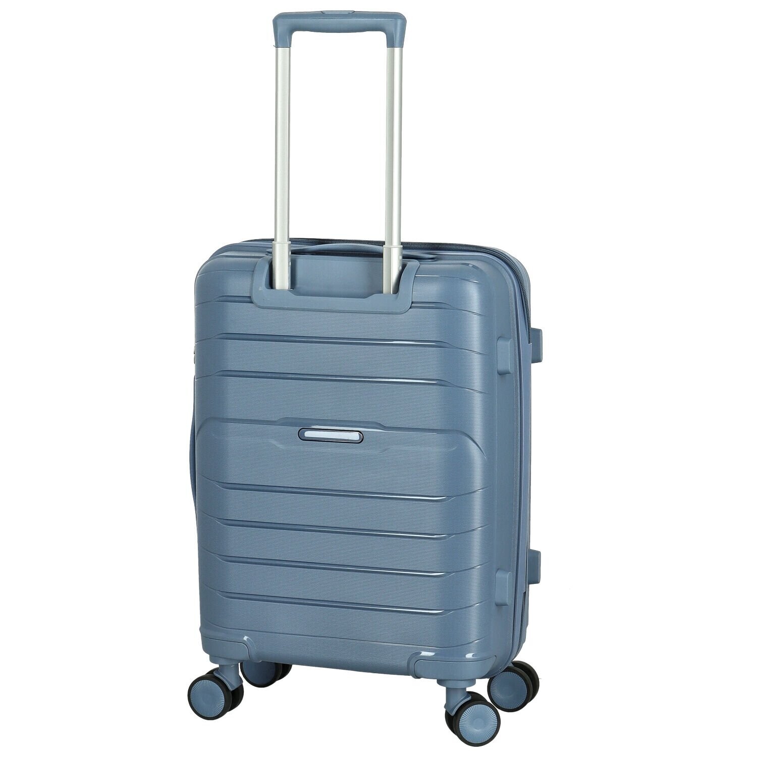 Cestovní plastový kufr Lamar velikost S, světle modrý