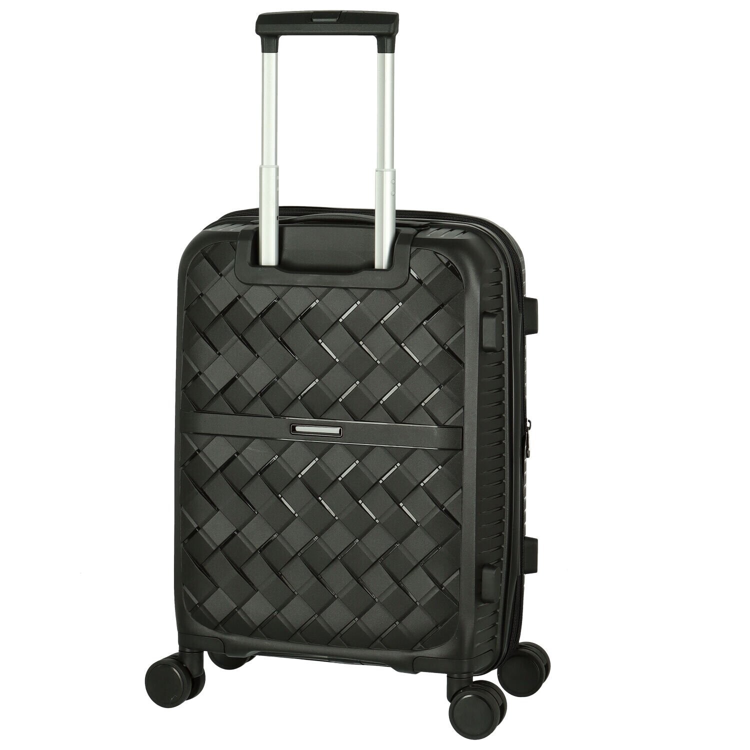 Cestovní plastový kufr Ormi Galileo velikost S, černý