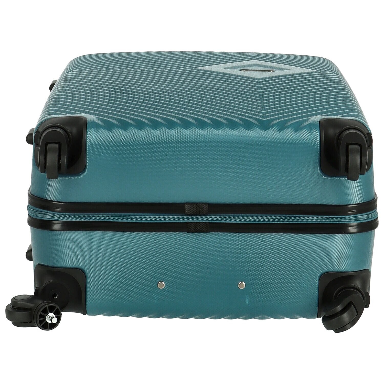 Cestovní plastový kufr Folker velikost L, modrý