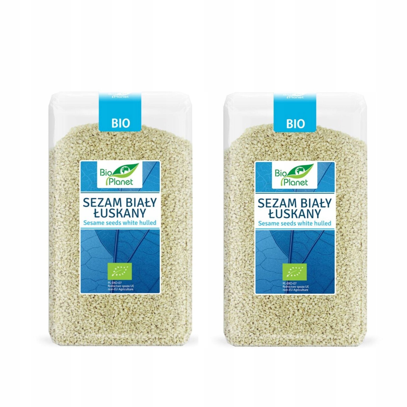 2x Sezam Bílý Loupaný Bio 1 kg zdravá strava tahini ekologická semena B