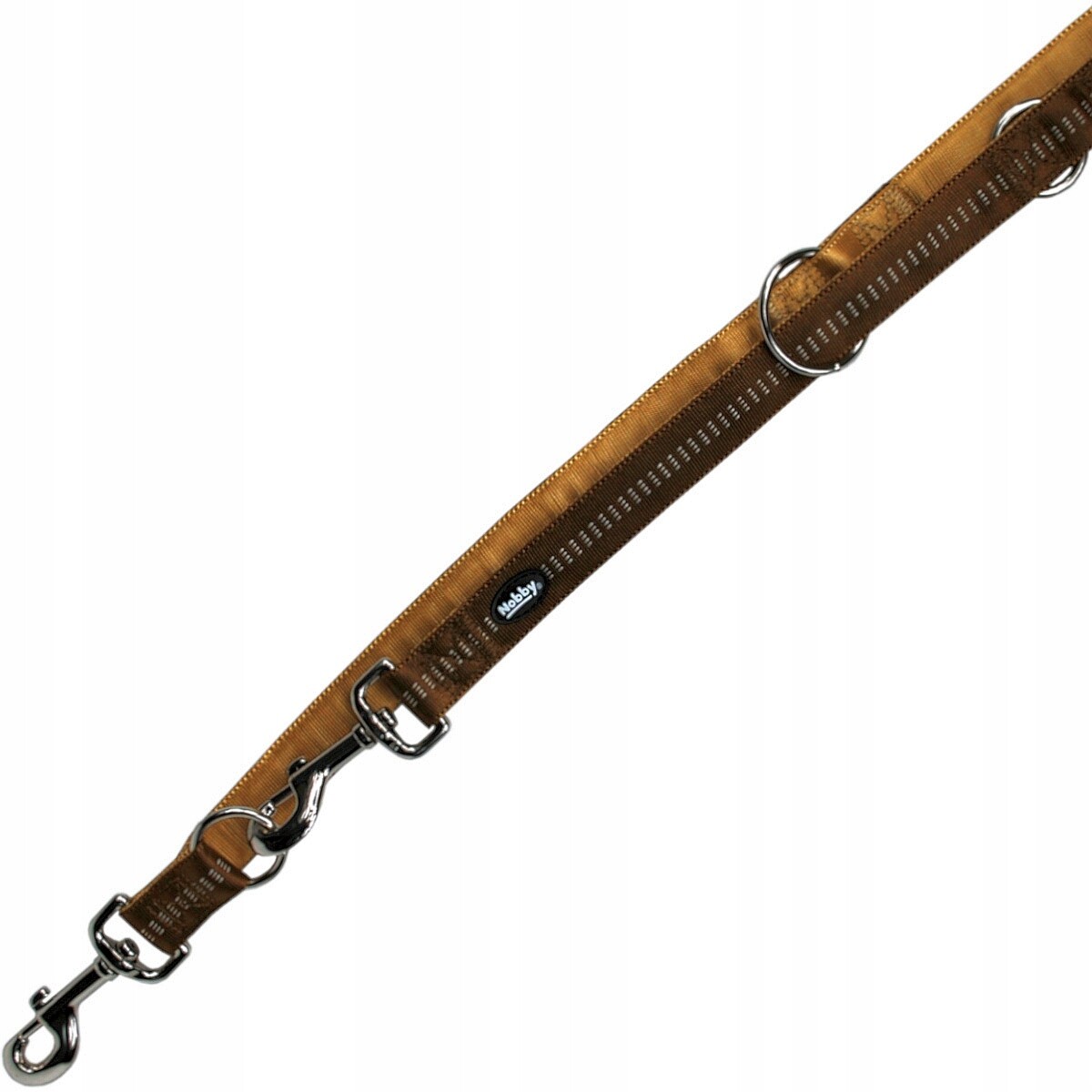 Nobby Soft Grip Vodítko Reg M-L Hnědé 20mm/200cm