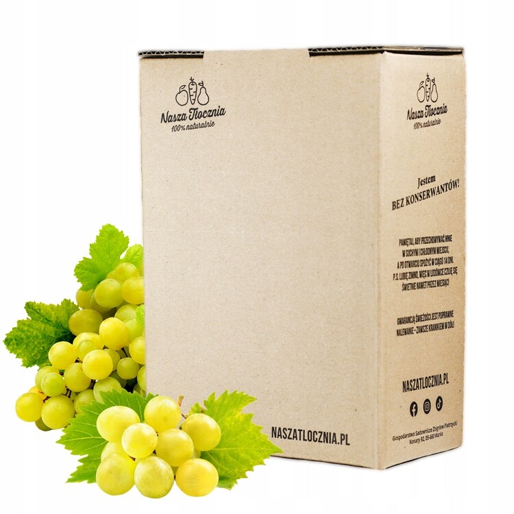 Nfc lisovaný džus z hroznů Hroznové Víno Bílé víno prosecco tinktura zmrzlina 3L