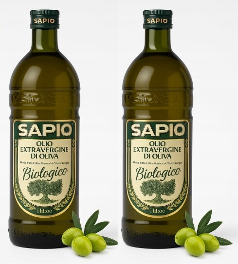 Extra panenský olivový olej Bio Čerstvý Sapio 1L x 2