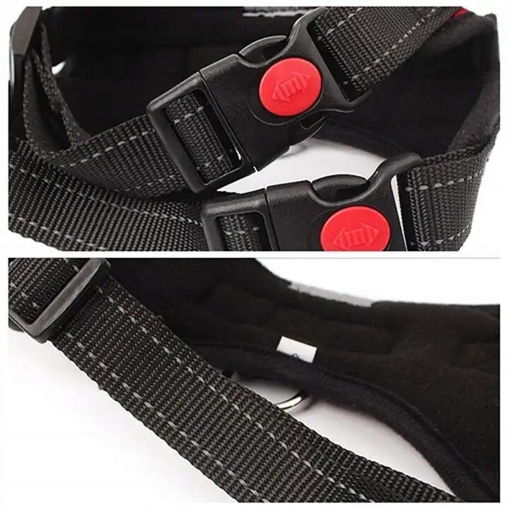 Pevné Beztlakové Procházkové Popruhy Pro Psa S Nastavitelnou Odrazkou Velikost M