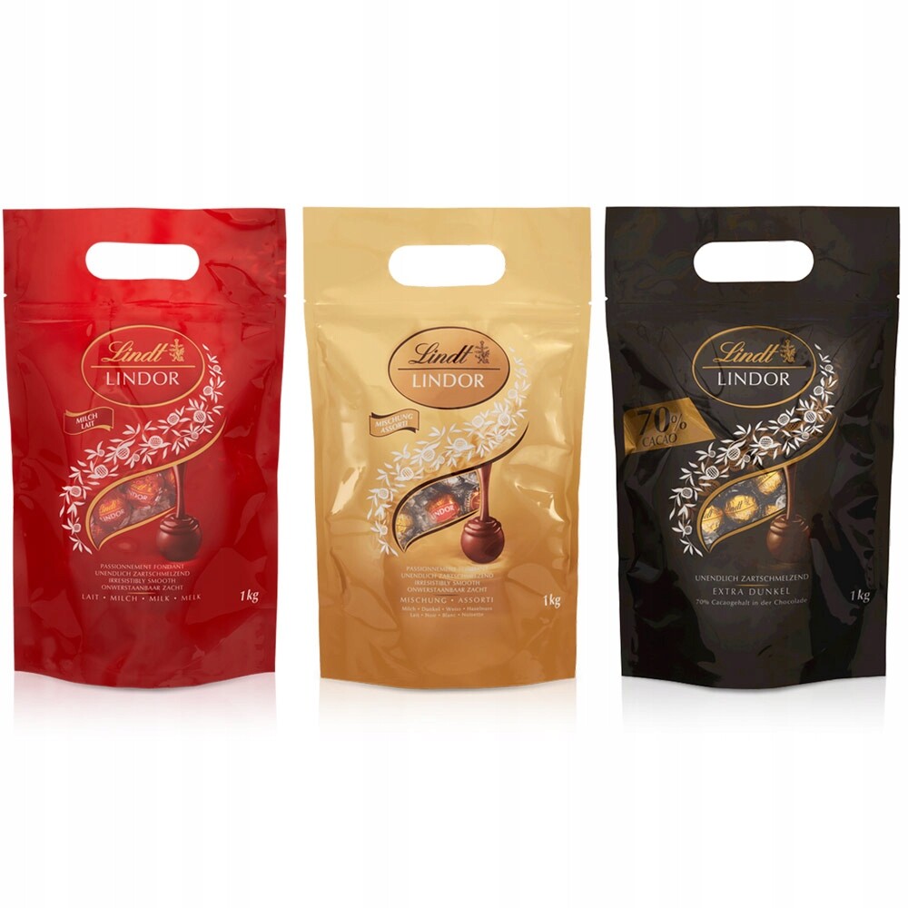 Sada pralinek Lindt Lindor mix 3x1kg