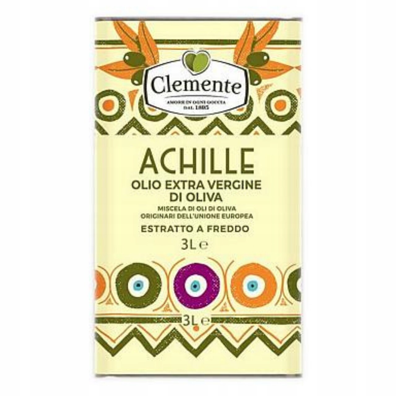 Clemente Achille Olivový olej Extra Vergine 3L