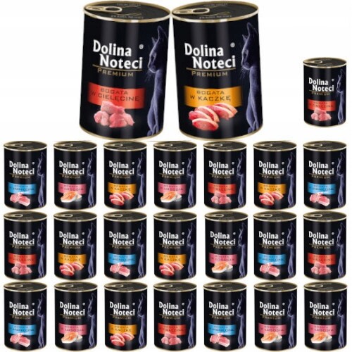 Dolina Noteci Premium Kočka mix 4 příchutí 24 x 400g