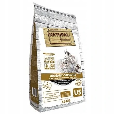 Natural Greatness Urinary Struvite veterinární dieta pro kočky 1,5 kg